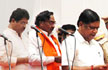 Shettar sworn in CM, in a first 2 Dy CMs in 34-member Ministry